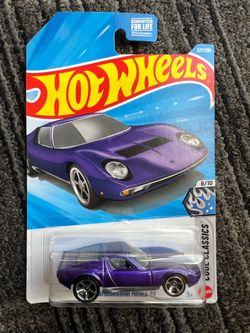Hot Wheels Purple ’71 Lamborghini Miura SV | Brand New | Cool Classics