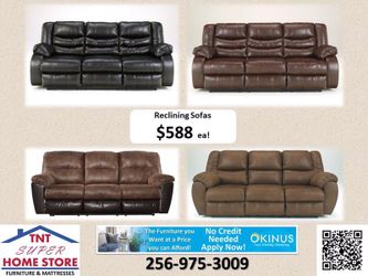 NEW Ashley Furniture Reclining Sofa