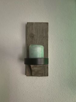 2 Wall candle holders