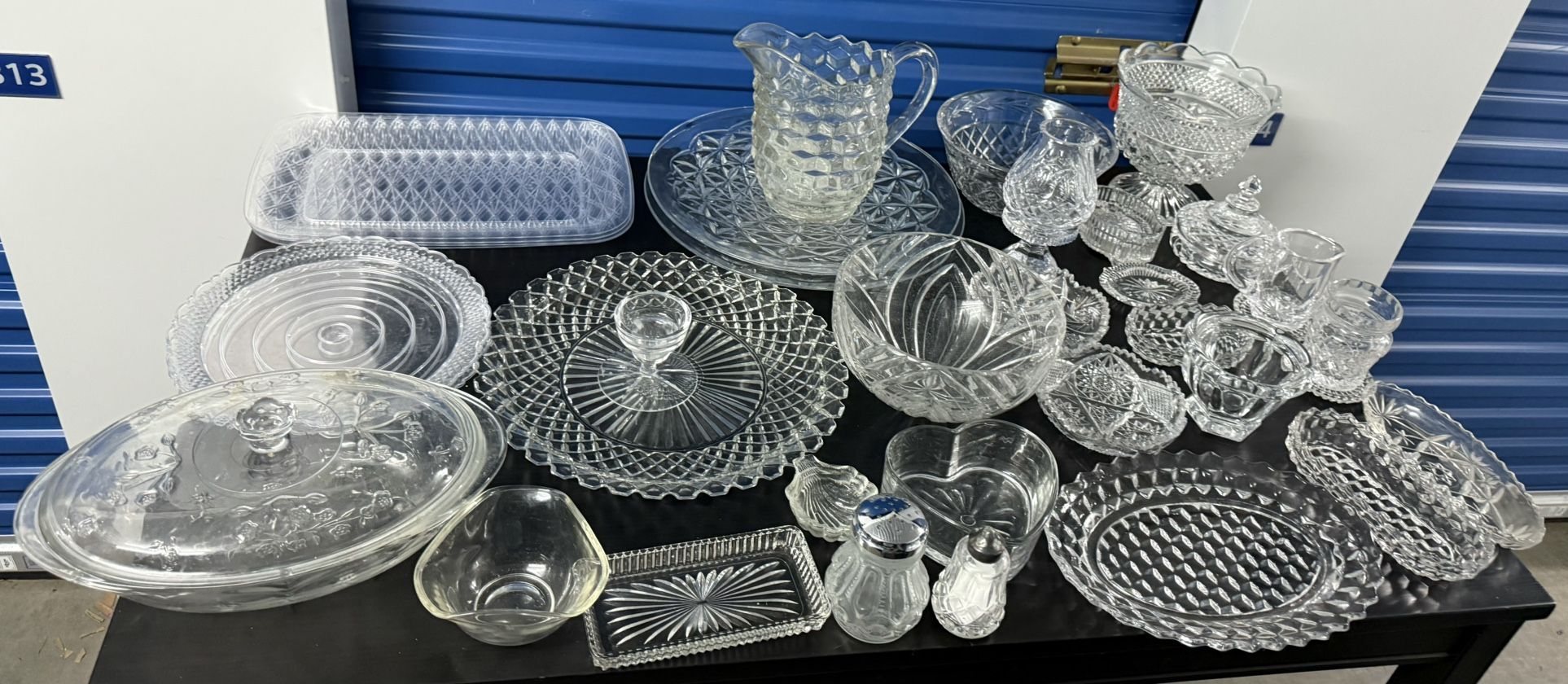 Se Vende Recipiente De Cristal Usados En Perfecto Estado Todos Por $$35