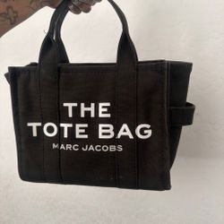 Black Marc Jacobs small size tote , strap included