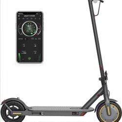 Max 19 Mph ,22 Miles Range Scooters, Folding Scooters with 8.5" Solid Tires, Commuting Scooter Kick Scooter with APP Control