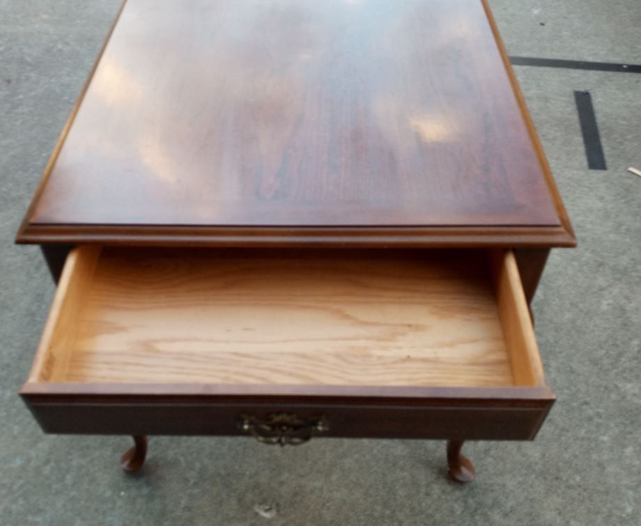 Lane solid wood end table