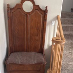 Bench with storage