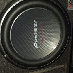 Pioneer Champion Pro 12" Subwoofer 