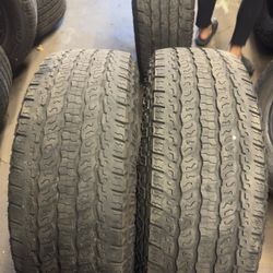 265 65 18  4 tires half live