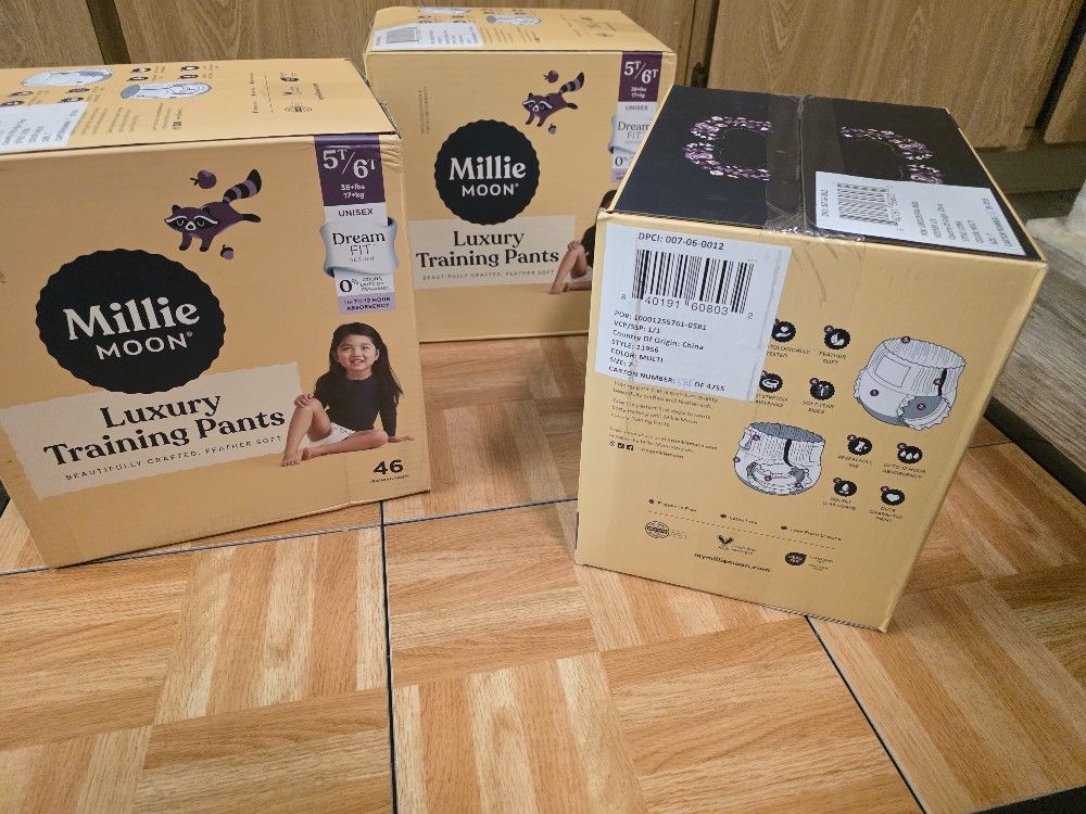 Millie Moon Training Pants 5T-6T Diapers