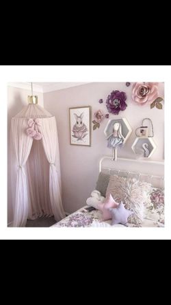 Kids draped canopy