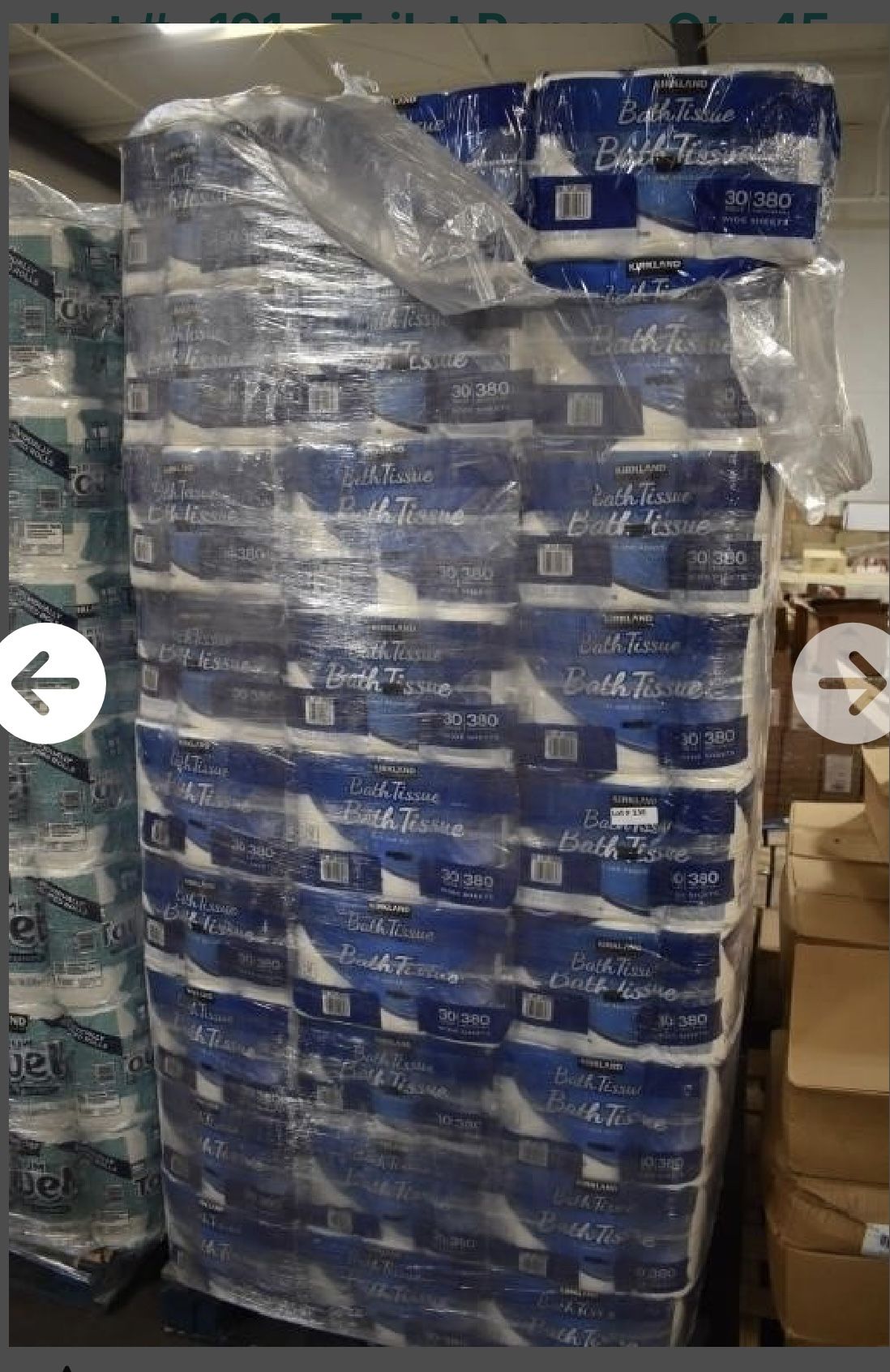 Costco Kirkland Bath Tissue