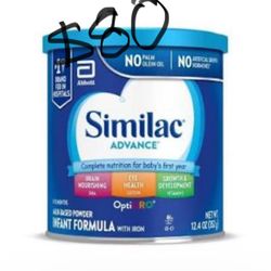 Baby Formula $80 