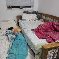 Bed Frame And Mattress 