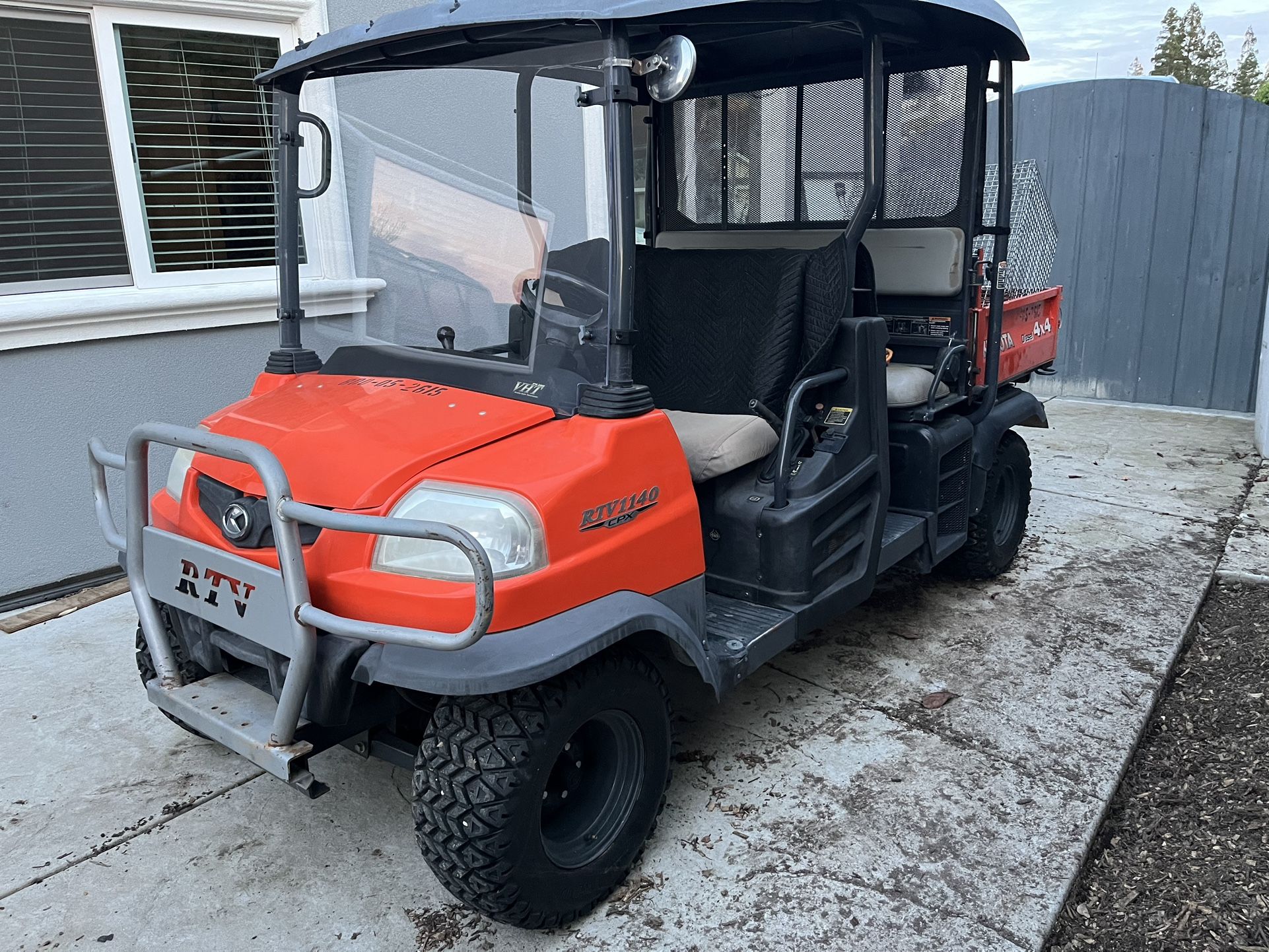 Kubota RTV 1140 RTV UTV ATV 4x4 Diesel Low Hrs