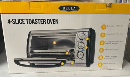 Bella 4-Slice Toaster Oven