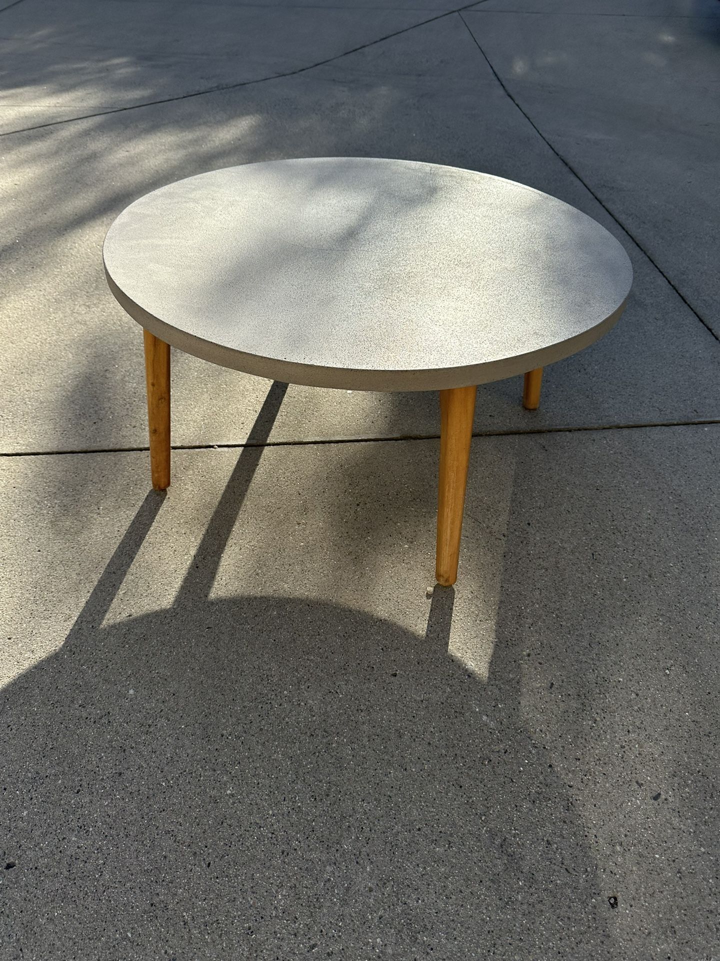 32" Outdoor Coffee Table - Concrete (Article)