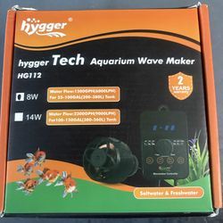 Hygger Tech Aquarium Wave Maker 1500gph - HG112-8W 55-100 Gallon Tank