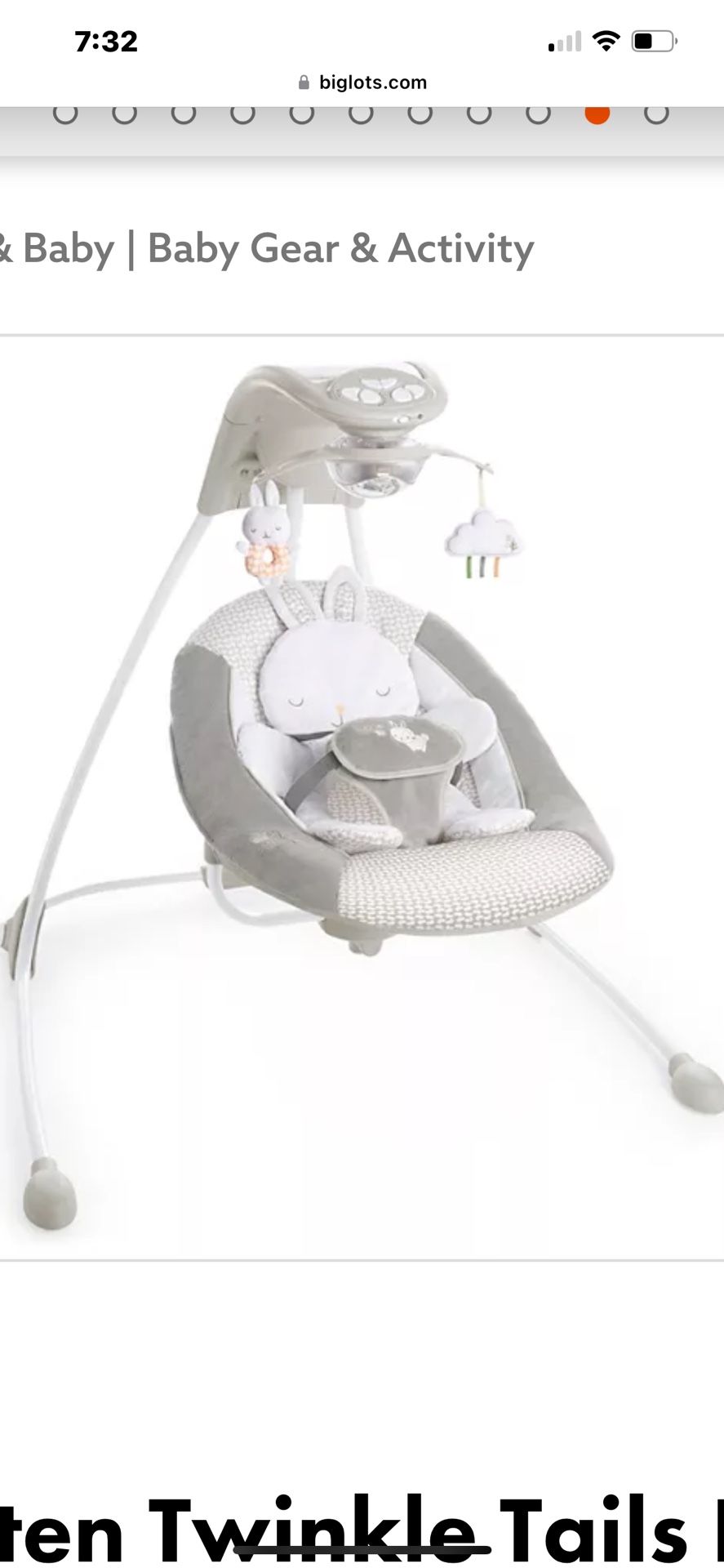 Ingenuity baby Swing
