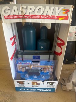 Thoroughbred TBH GP3 Torch Kit GasPony3 Medium-Duty 14 pc Oxy-Acetylene