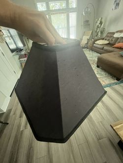 Dark Purple Lamp Shade