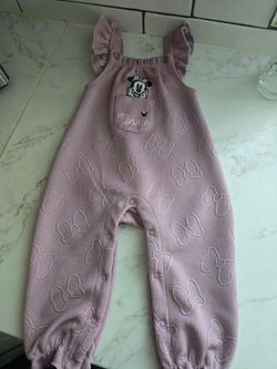 Minnie Mouse Baby Girl Romper Jumpsuit