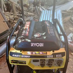 RYOBI 6,500-Watt Portable Generator