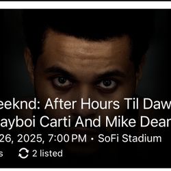 The Weeknd Tickets
