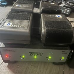 Anton Bauer TM4 Charger/HC Dionic Batteries