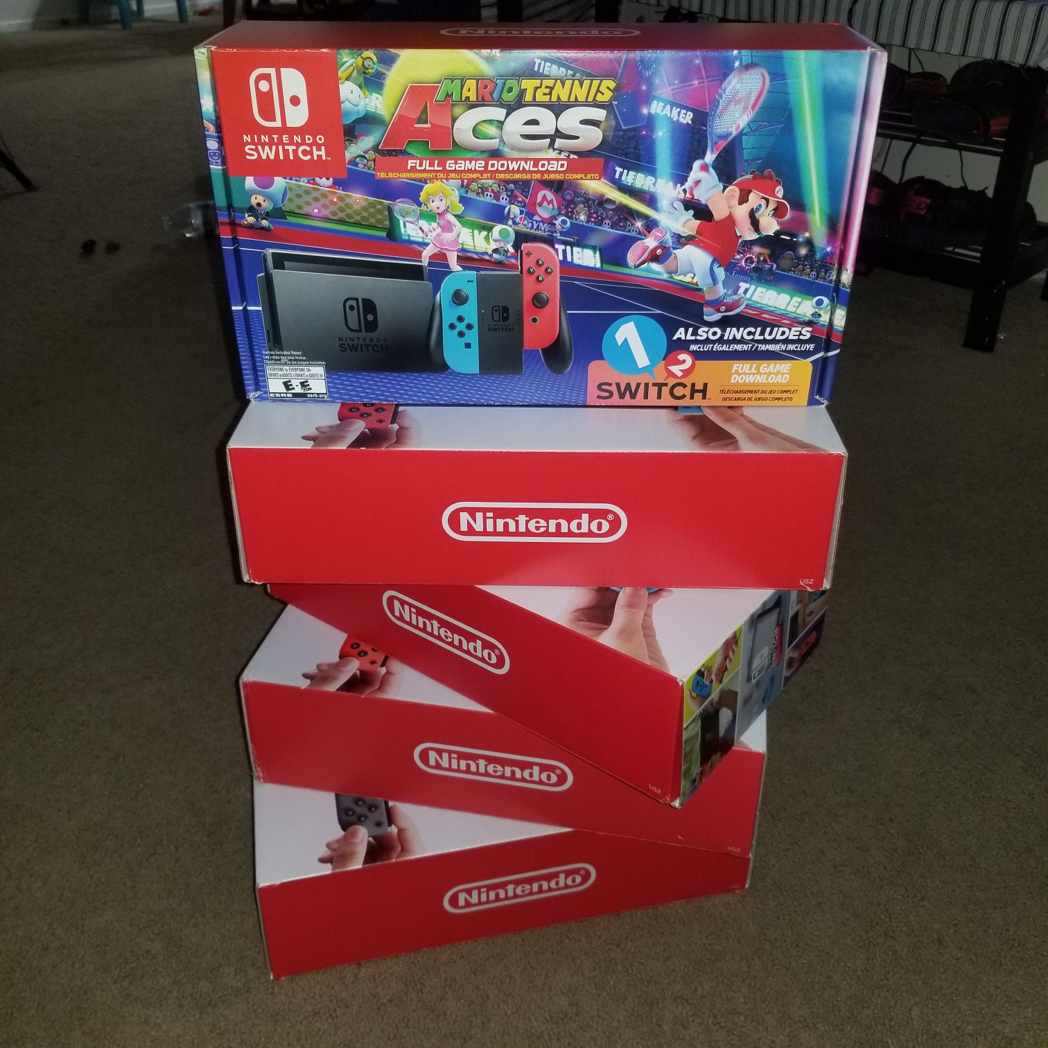Nintendo Switch Boxes ONLY