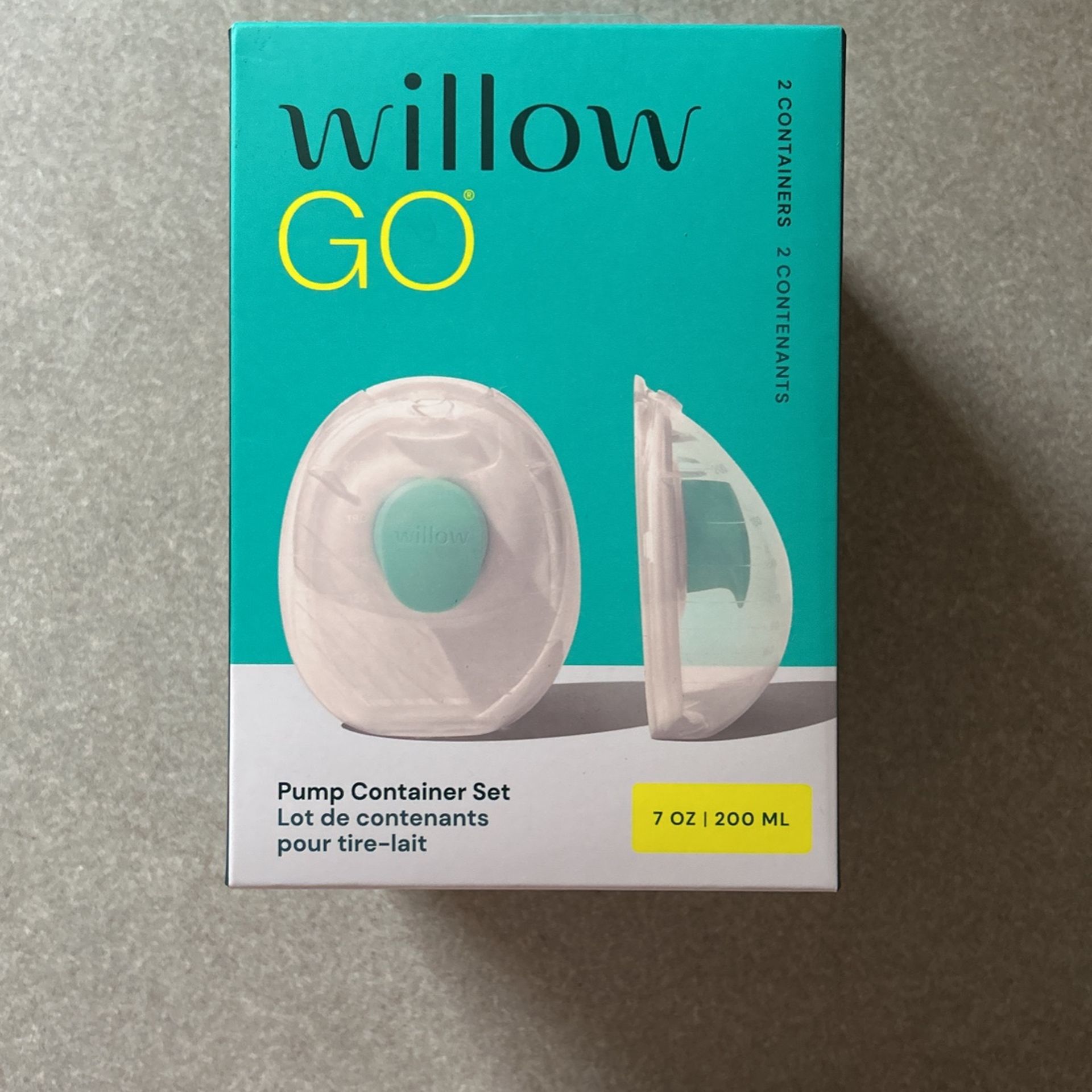 Willow Milk Containers For Pump