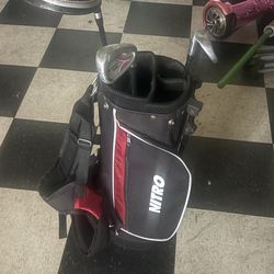Kids golf clubs.