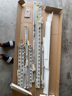 Window and glass door rail for verticals free