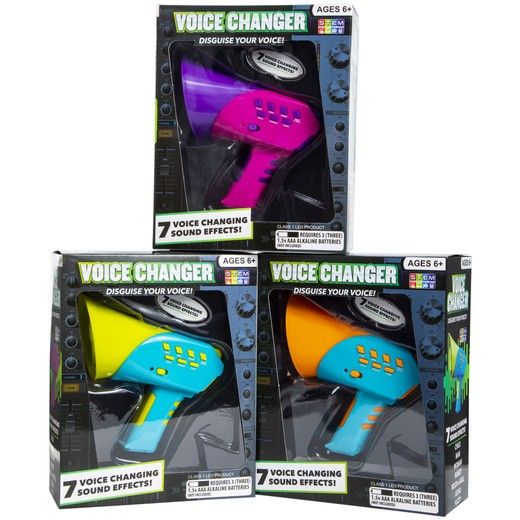 voice changer mini megaphone toy - green

