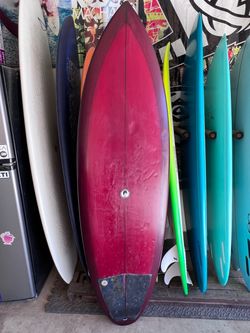 5’10” Eric Christenson aka EC Anthrax surfboard w/fins