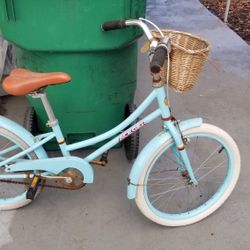 Girls Blue Bike