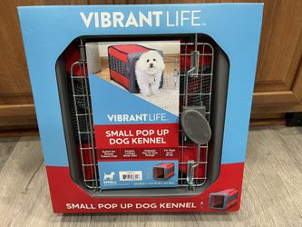 Vibrant Life Small Pop Up Pet Kennel.