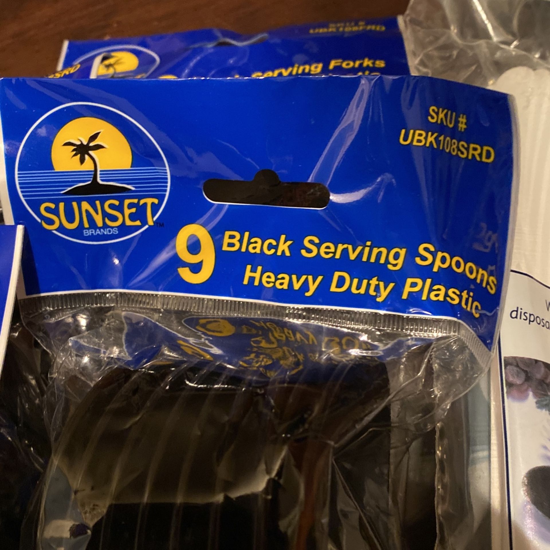 54 Heavy duty serving spoons brand new