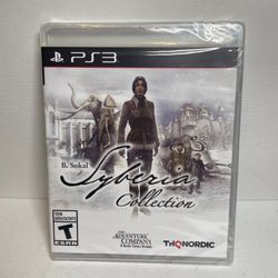 Syberia: Complete Collection - B. Sokal PS3 Brand New Factory Sealed Genuine