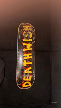 Deathwish skateboard deck FIRM ON PRICE