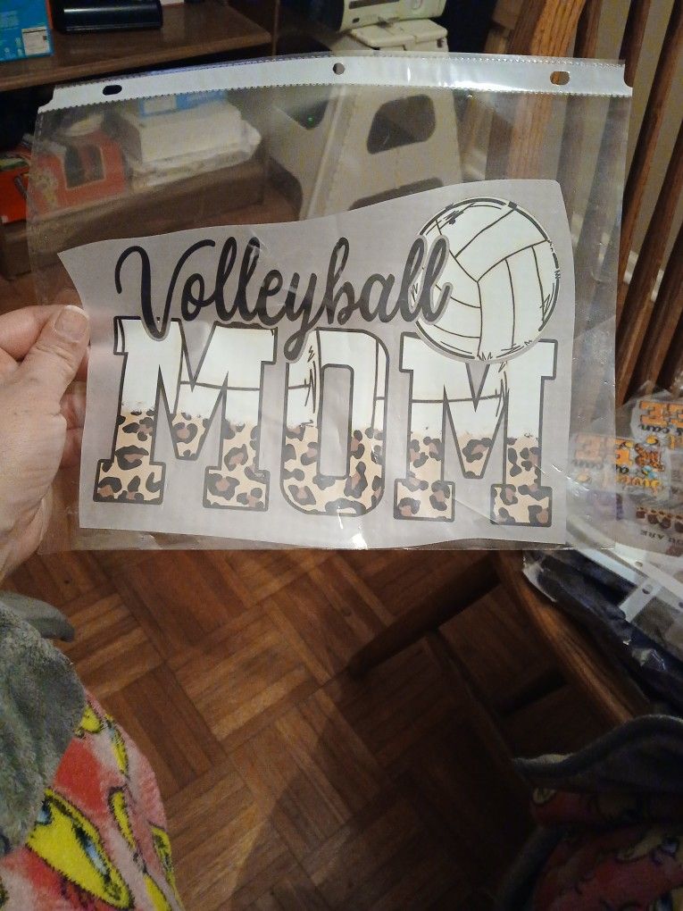 Volleyball Mom Iron On