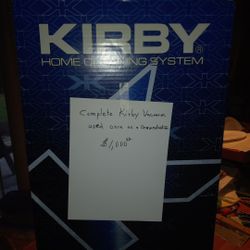 Kirby Home Cleaning System