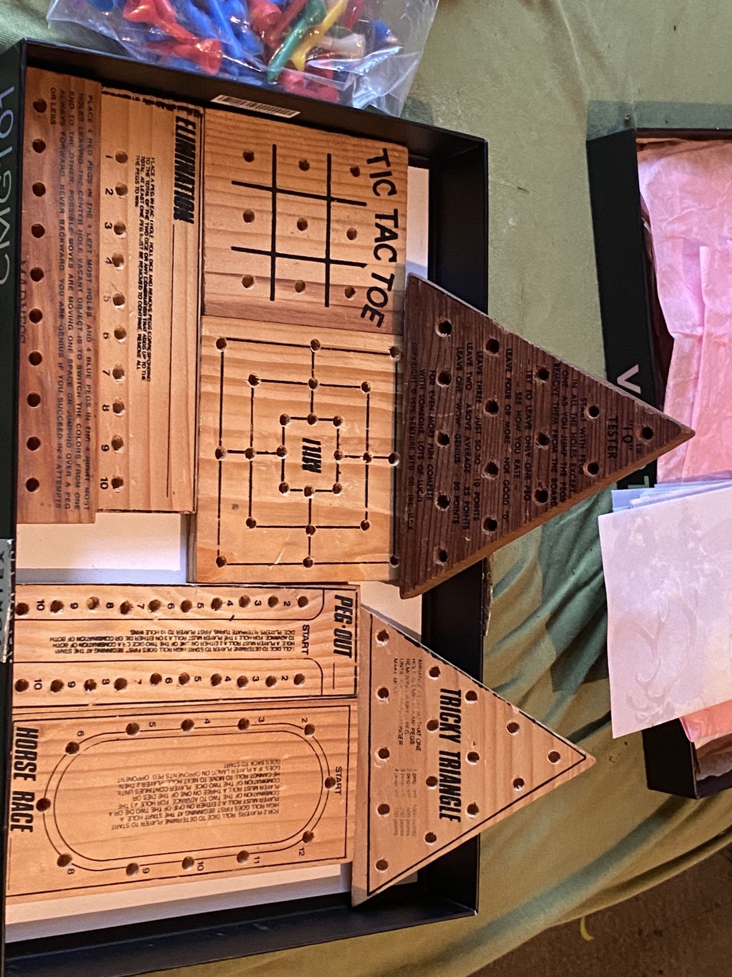 Wood Peg Games( Golf Tee)