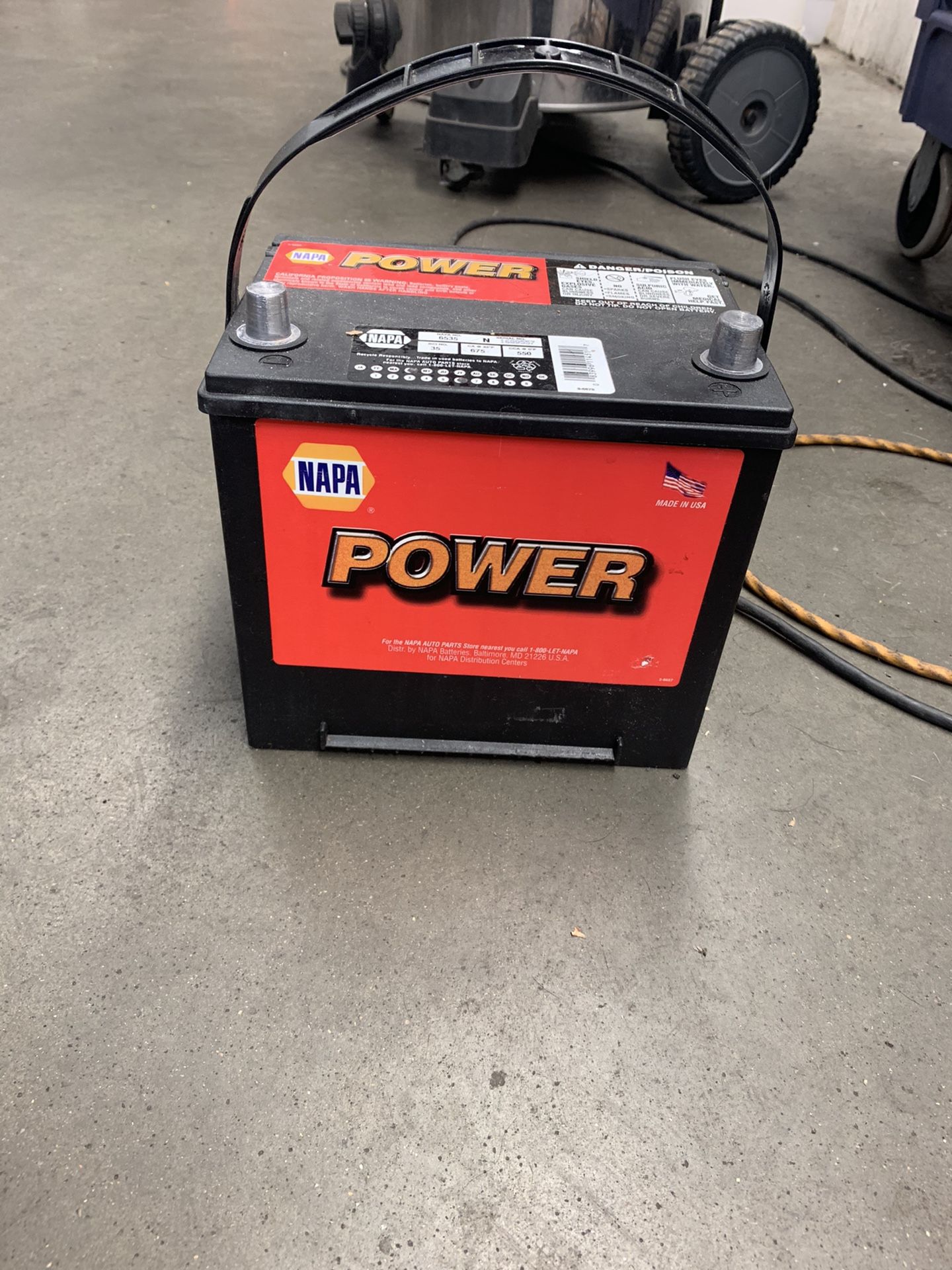 Napa Power car battery