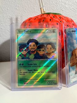 Custom Pokémon Style Trading card