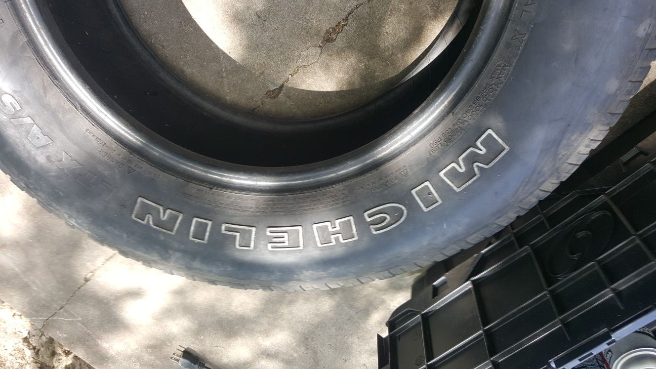 4/ 17 in tires truck