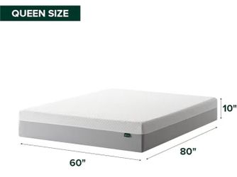 Queen Mattress + Bamboo Bed Frame (<1 year)