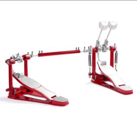 Double Bass Drum Pedal Red