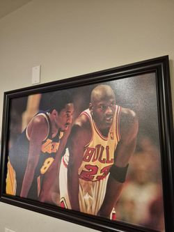 KOBE BRYANT & MICHAEL JORDAN POSTER $65