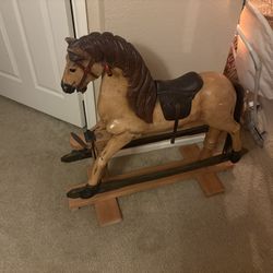 Handmade Rocking Horse For Child