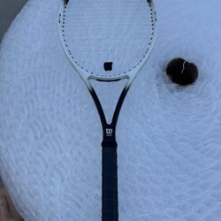 Wilson Hammer 6.2 Tennis Racket (White)