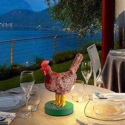3D Chicken Egg Night Light, Lifelike Resin Egg, Warm Glowing Bedside Lamp, Novelty Gift