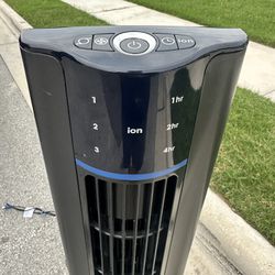 LASKO XTRA AIR TOWER FAN with IONIZER and Remote